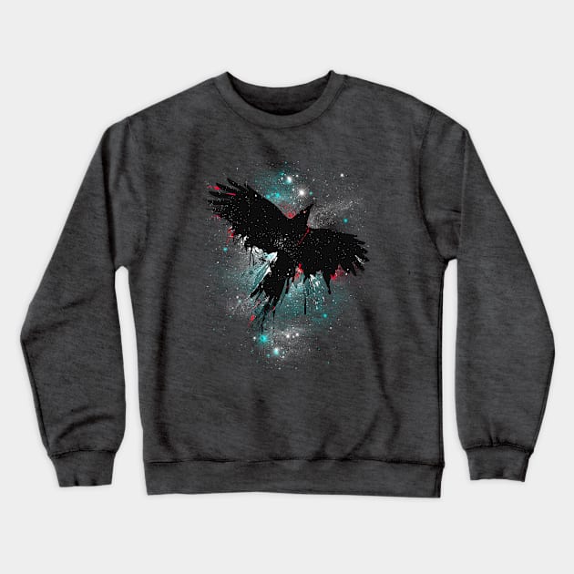 Cosmic Flight Crewneck Sweatshirt by expo